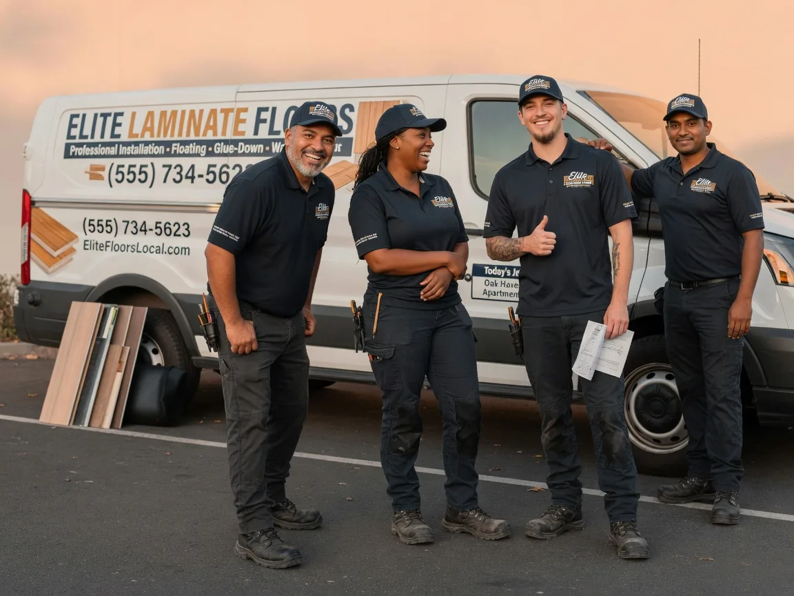 Laminate flooring installation company in Knott, TX